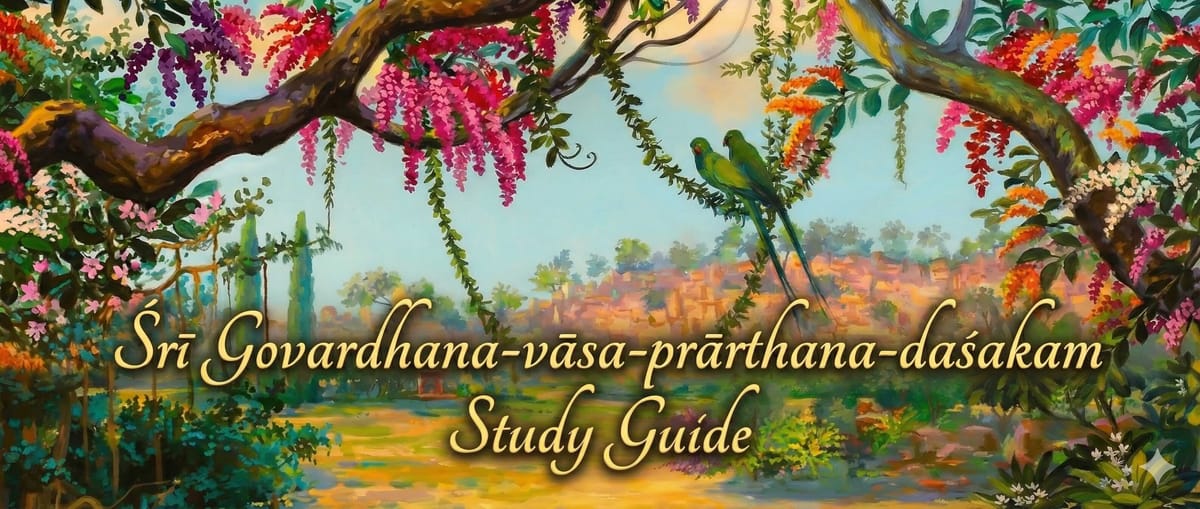 Govardhana-vāsa-p-daśakam Study Guide